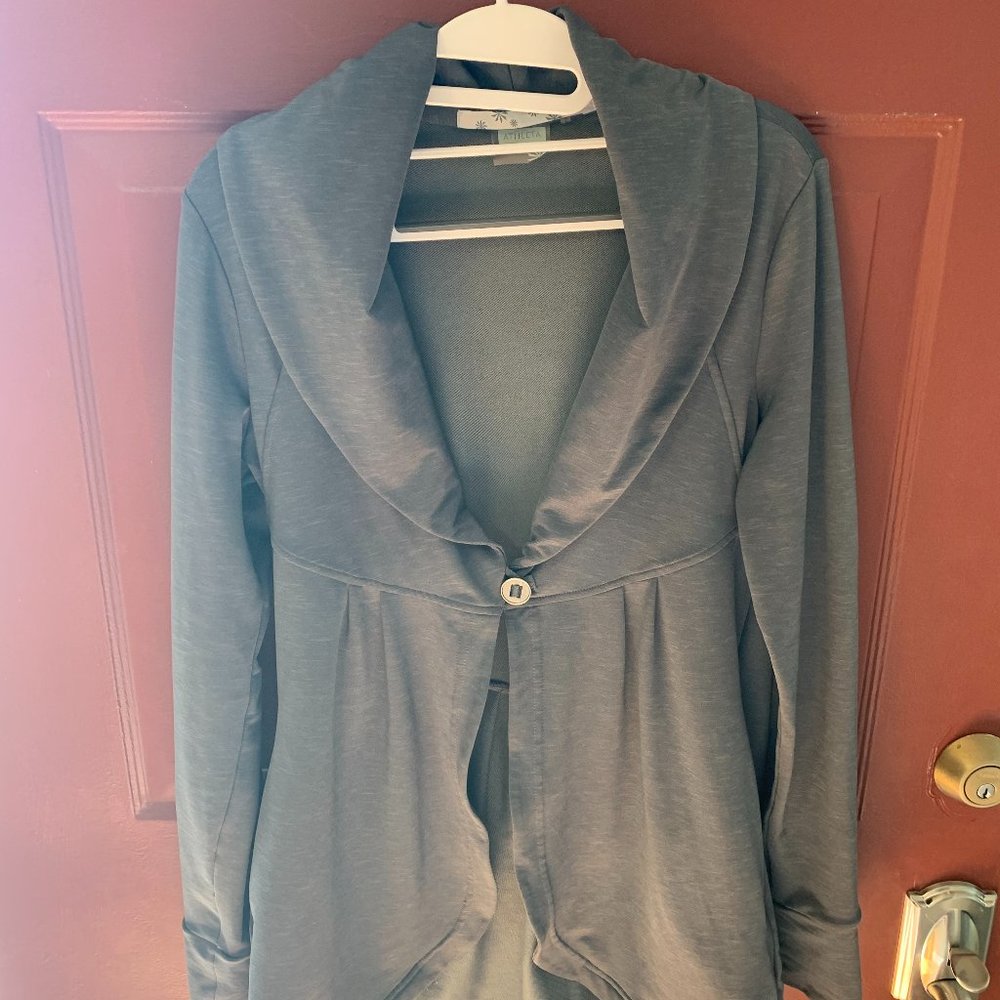 Athleta Grey Jacket size small